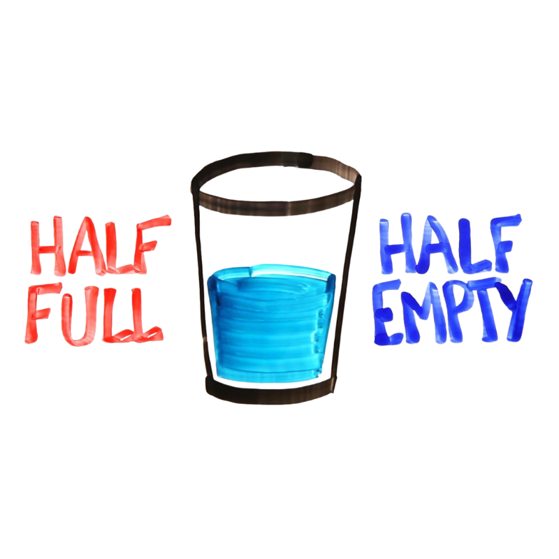 The Glass is MORE than half&nbsp;full!
